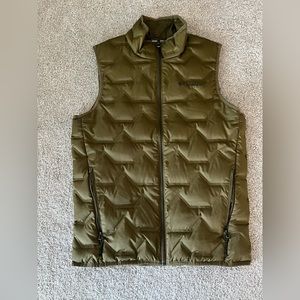 Army Green Columbia Omni Heat Down Vest